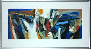 Peter Meijer - Zeefdruk, Son of a beach - Ingelijst (Groot) verkocht voor € 80!