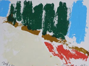 Jan Cremer - Zeefdruk. Titel. "Inverno II ". kopen? Bied vanaf 120!