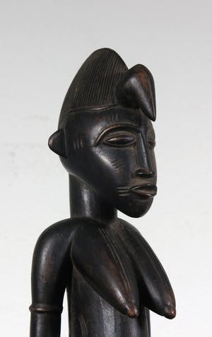 Senufo - Hout, Staand vrouwelijk figuur kopen? Bied vanaf 1!