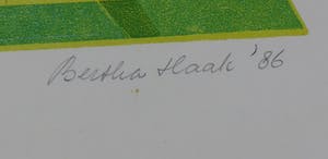 Bertha Haak - Litho, Driehoek kopen? Bied vanaf 1!
