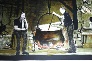 Jean-Louis Getaz - "Pays d'Enhaut, le chalet" - kleurenlitho - Zwitserland Schweiz kopen? Bied vanaf 75!