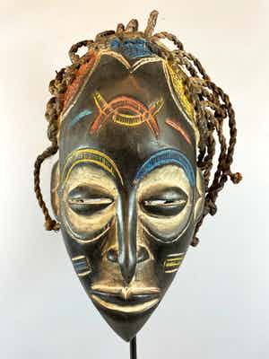 Chokwe - African mask from the Chokwe - Angola. verkocht voor € 45!