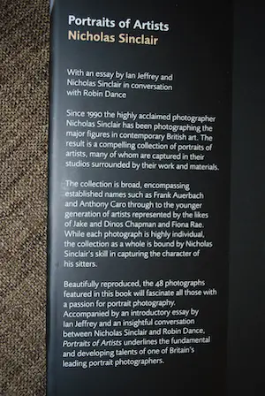 Nicholas Sinclair - Gesign. boek met 48 foto's Britse kunstenaars: Gilbert&George-R.Hamilton-e.v.a kopen? Bied vanaf 30!