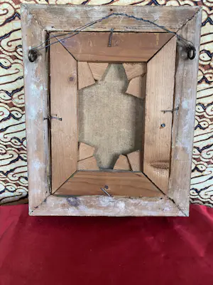 Tilly Moes - Klaprozen in groene vaas op tafel met kleed kopen? Bied vanaf 50!