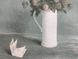 Mart Kempers - stilleven | kleurenlitho - ingelijst kopen? Bied vanaf 40!