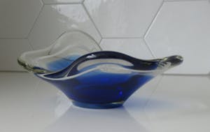 Paul Kedelv - Blauwe Coquille schaal kopen? Bied vanaf 50!