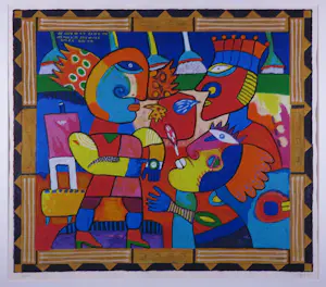 Clemens Briels - Zeefdruk, After 10:30 P.M. - Ingelijst kopen? Bied vanaf 100!