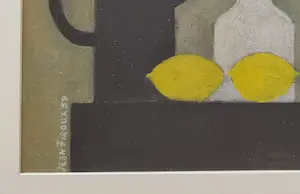 Jean Firoux - Stilleven citroenen met koffiekan kopen? Bied vanaf 150!