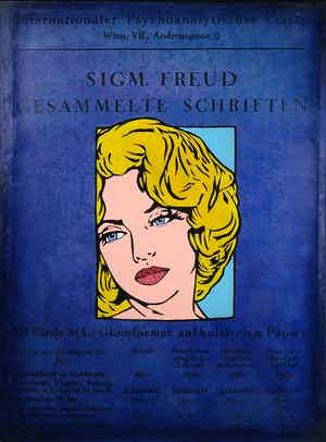 Jan Bollaert - Gemengde techniek op board, Freud frau VII (Groot) verkocht voor € 80!