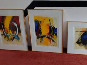 Hans Vanhorck - Abstract werk in nieuwe lijst kopen? Bied vanaf 70!