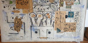 Phillip Martin - Affiche "change worlds I'' kopen? Bied vanaf 1350!