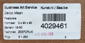 Eelco Maan - Pastorale, zeefdruk (netjes ingelijst) kopen? Bied vanaf 65!