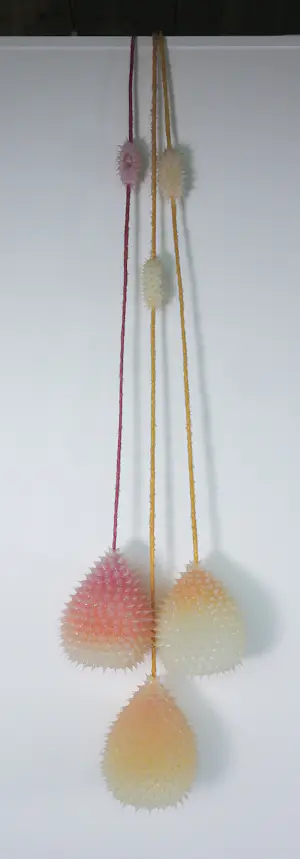 Jürgen Reichert - Set van drie siliconen lampen, 'Lichtwesen' kopen? Bied vanaf 350!