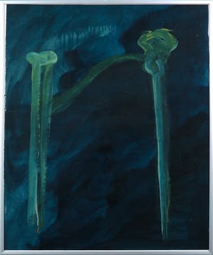 Andre Martens - Gouache, Symbolen IV - Ingelijst kopen? Bied vanaf 1!