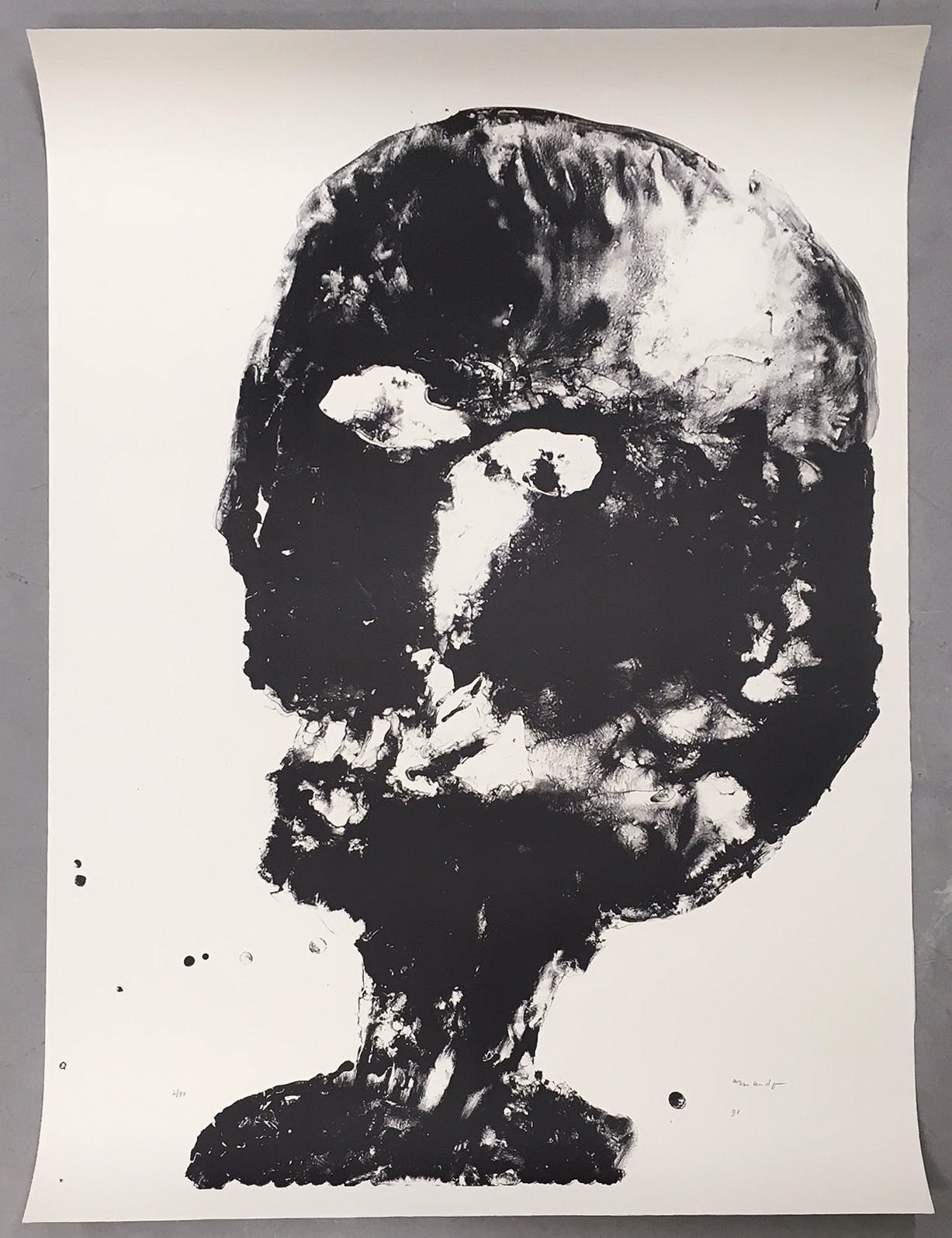 Armando - Litho, Der Kopf (Groot!) kopen? Bied vanaf 250!