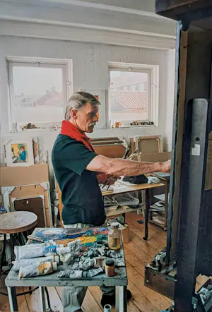 Joop van Egmond - Italiaans landschap kopen? Bied vanaf 175!