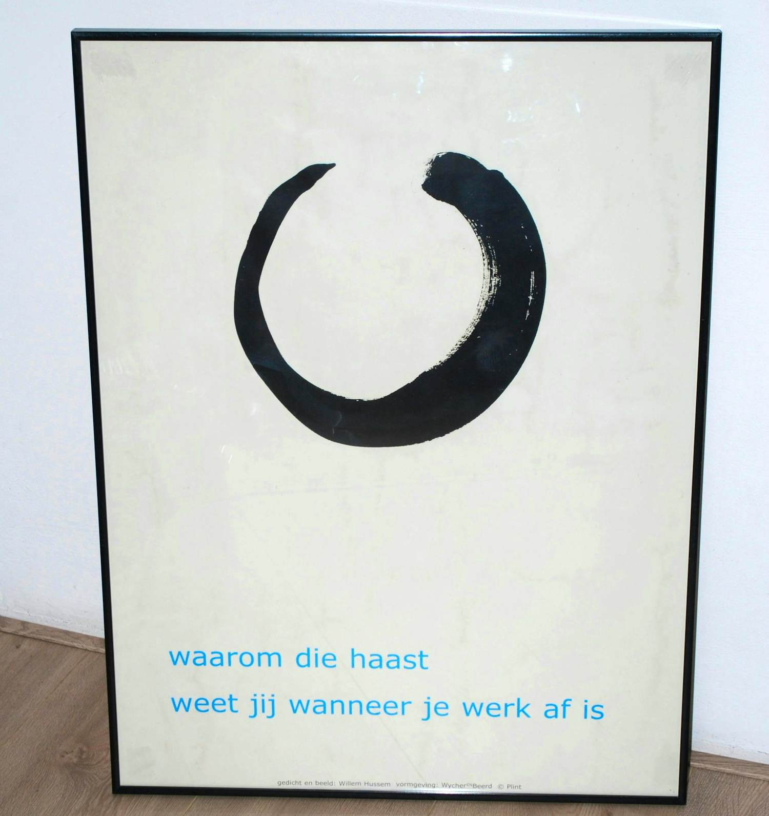 Willem Hussem - Waarom die haast...gedicht en beeld door Willem Hussem kopen? Bied vanaf 65!