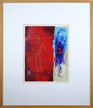 Piotr Konkel - Zeefdruk, OR B SEEN verkocht voor € 1!