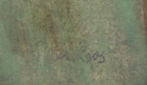 Willem Roos - Gemengde techniek op papier, Abstract landschap 11 kopen? Bied vanaf 1!