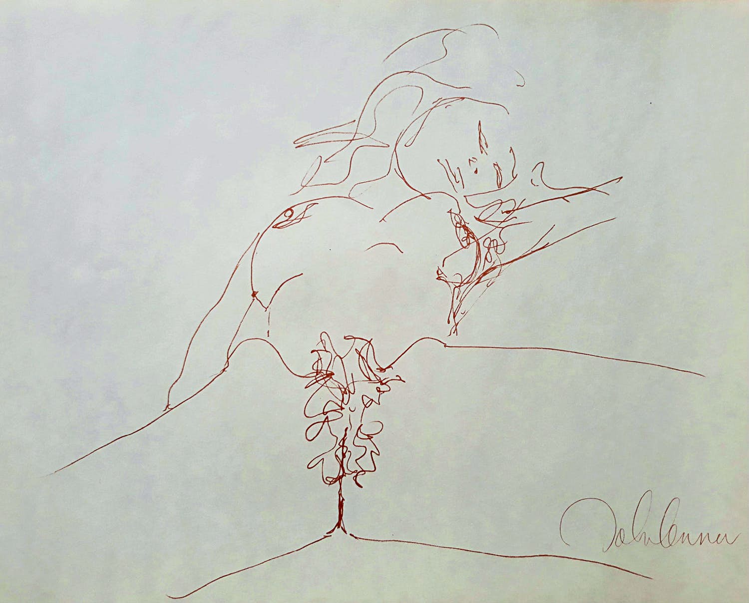 John Lennon - Origin of the world, lithografische prent kopen? Bied vanaf 50!