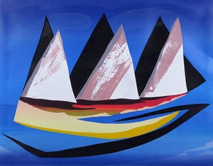 Piet de Ridder - Lithografie, Zonder titel - Ingelijst kopen? Bied vanaf 1!