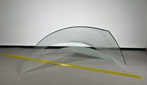 Winnie Teschmacher - "Zwolsche" - Glas en perspex, Geometrisch abstract object kopen? Bied vanaf 1!