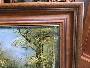 Niet of onleesbaar gesigneerd - Bosgezicht met vennetje kopen? Bied vanaf 1!