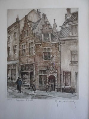 Roger Hebbelinck - Kleuren ets, Bruxelles kopen? Bied vanaf 20!