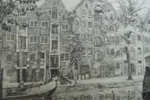 Willem Gerard Hofker - BROUWERSGRACHT AMSTERDAM kopen? Bied vanaf 80!