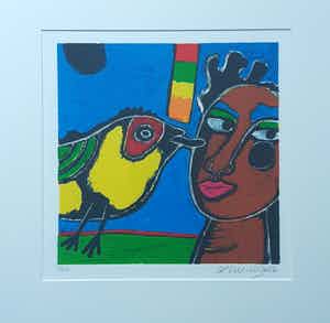 Corneille - " La Langue de L'Oiseau " verkocht voor € 275!