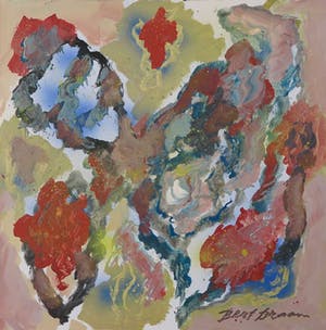 Bert Braam - Acryl op doek, Zonder titel kopen? Bied vanaf 50!