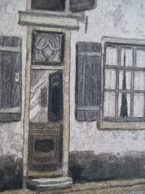 Henri von Rupprecht - Handgekleurde ets Appelmarkt Amersfoort kopen? Bied vanaf 35!