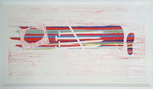 James Rosenquist - Ets: 'For Gene Swenson' - Nieuw Ingelijst (Zeer groot) kopen? Bied vanaf 850!