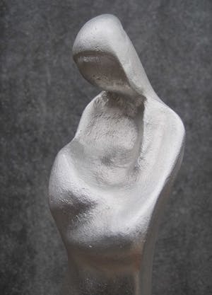 Heiligenbeeld - Maria met kind, ontwerp René Daemen. kopen? Bied vanaf 45!