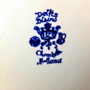 Chemkefa - Wandteller Keramik Delft Blauw Dekor Winterlandschaft nach F.J. du Chattel 70er kopen? Bied vanaf 70!