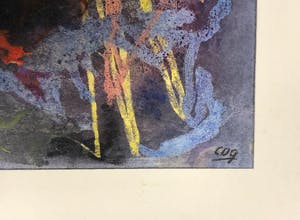 Paul Haanschoten - Abstracte compositie kopen? Bied vanaf 70!