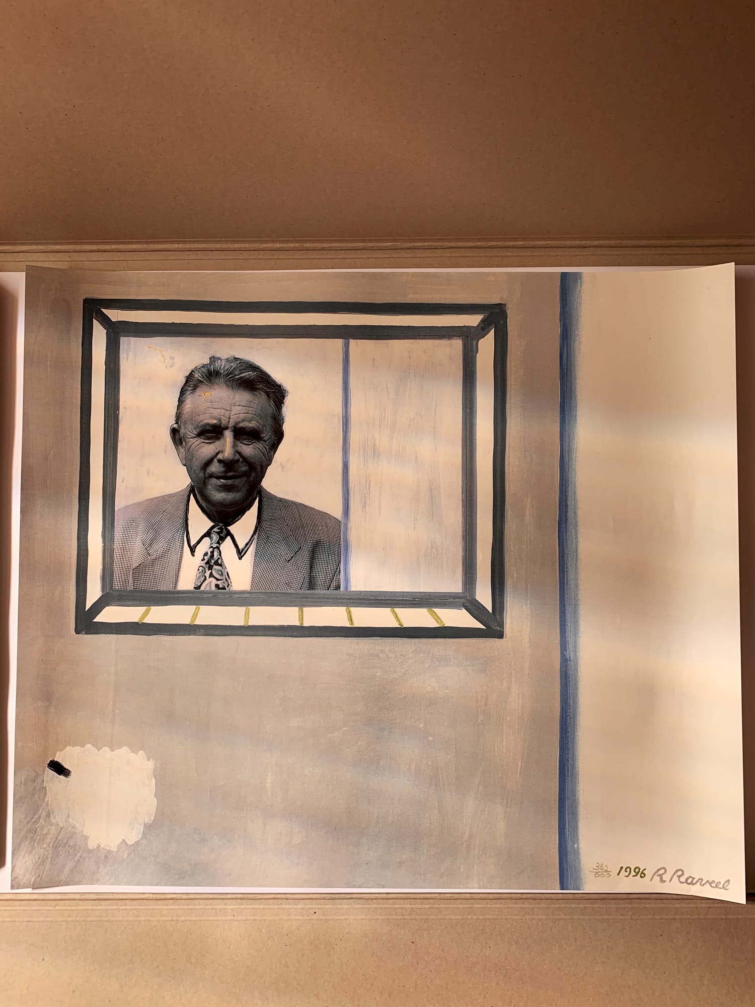 Roger Raveel - Burgemeester Peirs verkocht voor € 150!