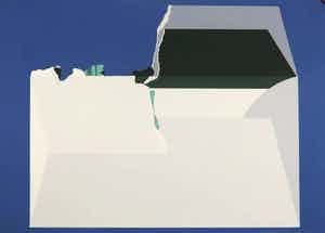 Lode Pemmelaar - Lode Pemmelaar: Zeefdruk, Gescheurde enveloppe kopen? Bied vanaf 60!