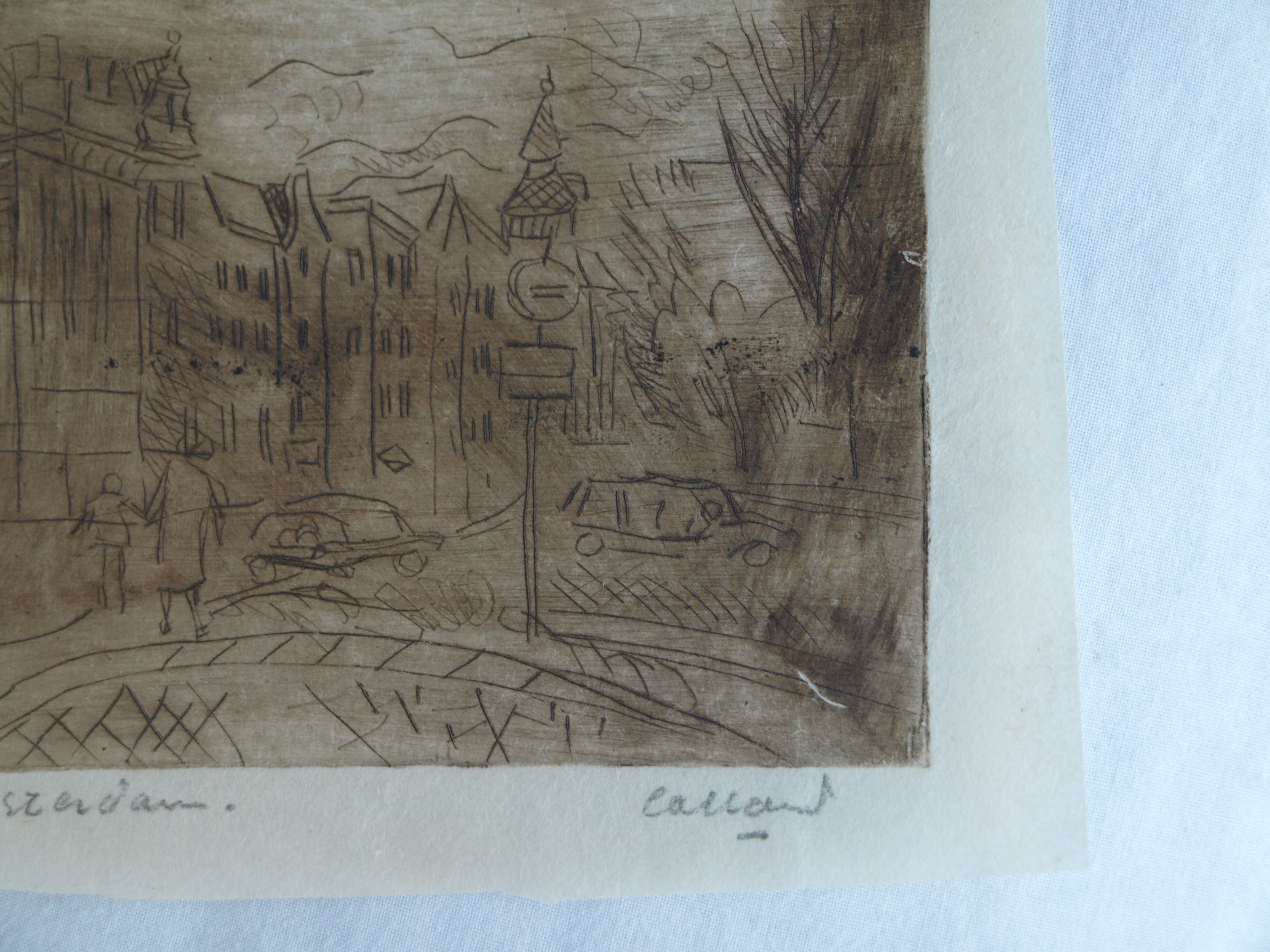 Leo Collard - Ets , Amsterdam – ca 1970 kopen? Bied vanaf 1!
