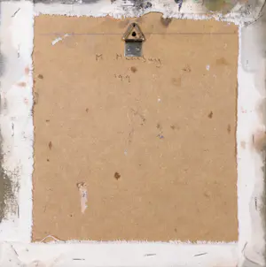 Manfred Mahsberg - Öl auf Leinwand auf Tafel, August Strindberg kopen? Bied vanaf 50!