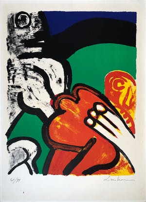 Bengt Lindstrom - Originele lithografie kopen? Bied vanaf 140!