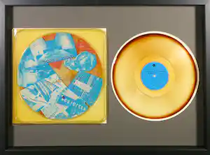 Robert Rauschenberg - Talking Heads - Speaking In Tongues - Gesigneerd verkauft für € 1100!