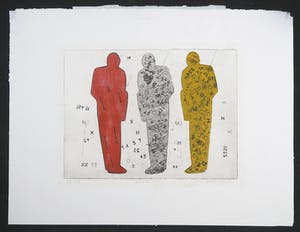 Monique de Lannoy - Ets (handgekleurd), Querelle kopen? Bied vanaf 40!