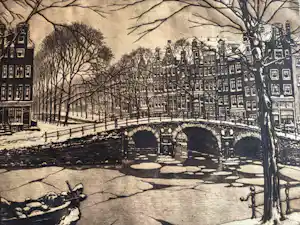 Cornelis Brandenburg - Leidsegracht te Amsterdam verkauft für € 65!