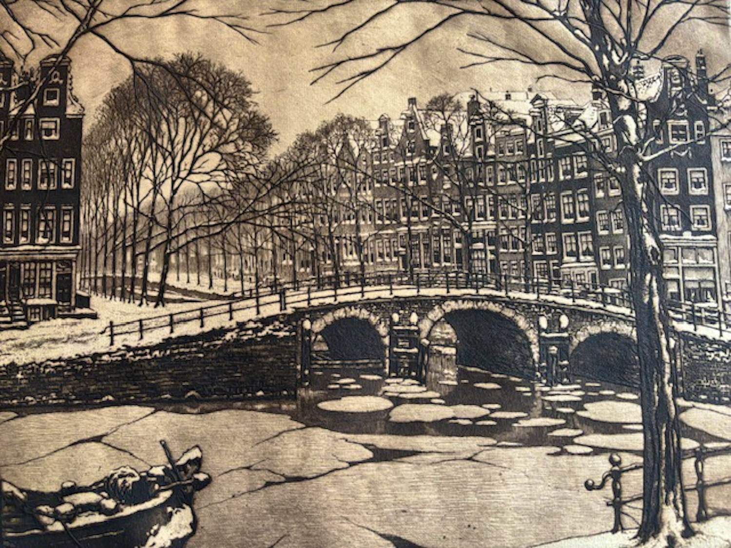 Cornelis Brandenburg - Leidsegracht te Amsterdam kopen? Bied vanaf 70!