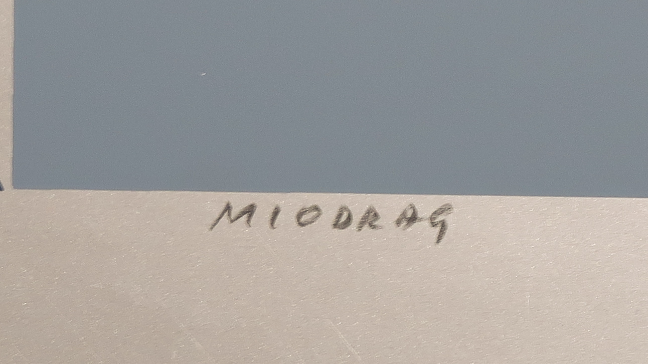 Dordevic Miodrag - Zeefdruk, Abstracte compositie kopen? Bied vanaf 1!