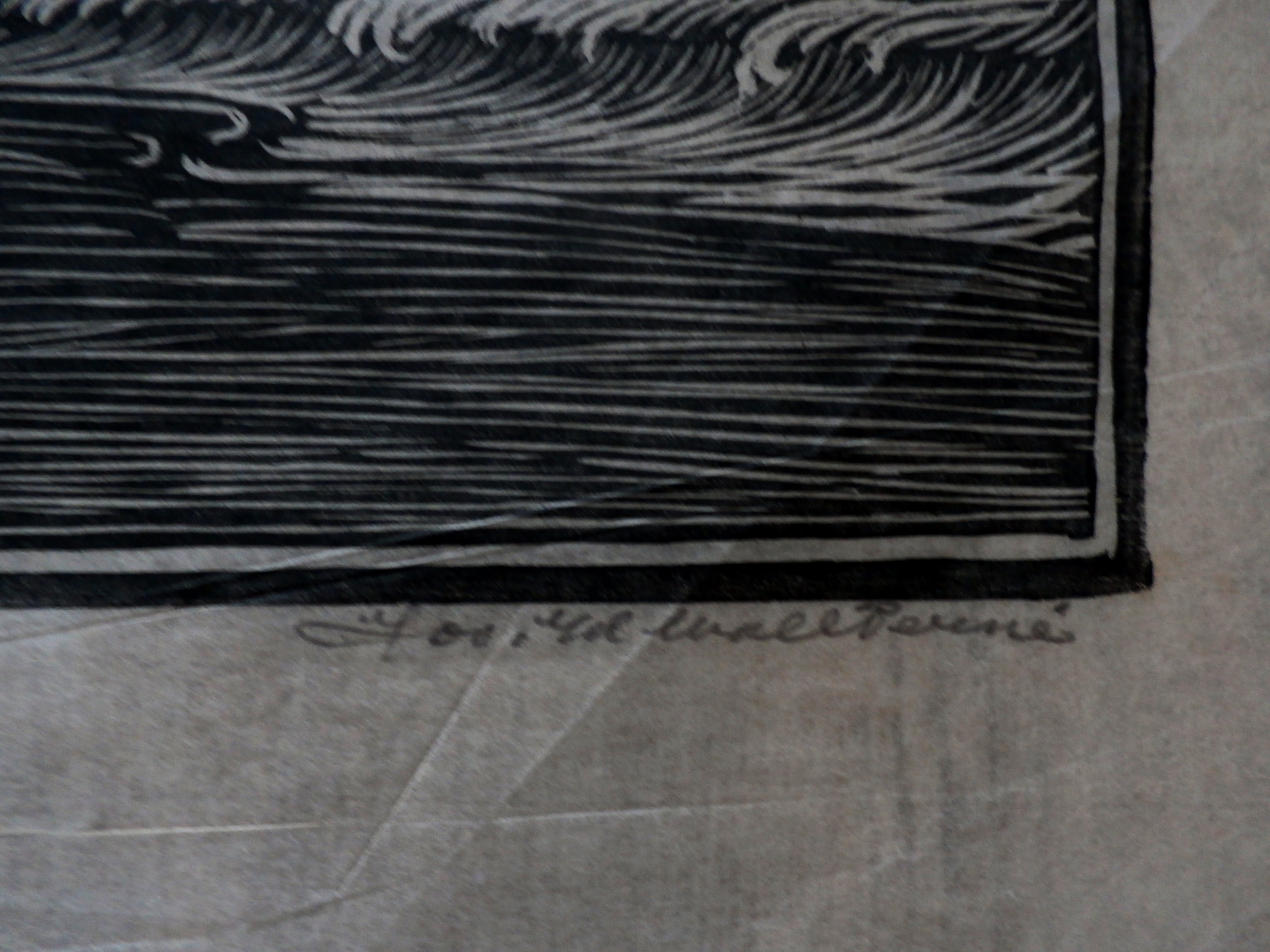 Joseph van de Wall Perne - houtsnede: Zandvoort kopen? Bied vanaf 35!