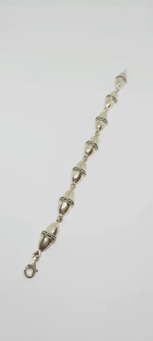 Zilveren armband  met 7 schakels (925) kopen? Bied vanaf 40!