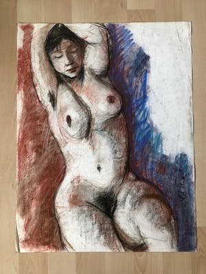 Ton Etman - zittend naakt kopen? Bied vanaf 1!