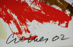 Jan Cremer - Zeefdruk. Titel. "Inverno II ". kopen? Bied vanaf 120!